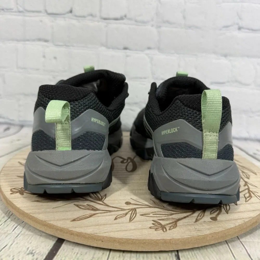 Merrell Flex Connect Hiking Trail Shoes Womens 9 Gray Green Outdoor Walking